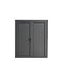 Fonteyn | Aluminium Deur Dubbel | Dicht
