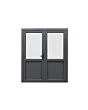 Fonteyn | Aluminium Deur Dubbel | 1/2 Glas