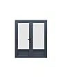 Fonteyn | Aluminium Deur Dubbel | 3/4 Glas