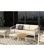 Taste by 4 Seasons | Koffietafelset Emma Ø65 en Ø80 cm | Latte-Ceramic-Teak