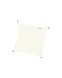 Platinum | Coolfit Schaduwdoek Vierkant 500 x 500 cm | Off White