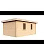 Lugarde Select | Tuinhuis Eibergen met Garagedeur 350 x 500 | Keteldruk Bruin