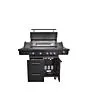Boretti | Imperatore Nero Gasbarbecue | 4 Branders