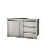 Napoleon | Inbouw Module | Deur + ladeset 3 Combi Breed | 106x60cm