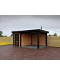 Fonteyn | Tuinhuis Jasmijn met Overkapping 450 x 300 Exclusief