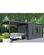 Fonteyn | Tuinhuis Jaxx met Overkapping 645 x 300
