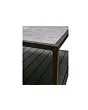 Fonteyn | Koffietafel Aluminium 90 x 90 cm | Keramisch Blad