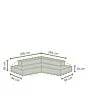 Winza | Loungesethoes Premium 295/255 x 295/255 x 94 x 65 cm Plateau