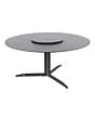 4 Seasons Outdoor | Lazy Susan HPL Slate Anthracite Ø 58 cm