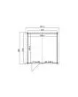 Outdoor Life Products | Tuinhuis Nadia 275 x 275 | Geïmpregneerd | Olijfgroen
