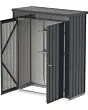 Fonteyn | Palladium Tuinkast Dubbele Deur 152 x 61 cm | Grijs met Grijze Afwerking