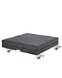 Platinum | Parasolvoet Modena XL Graniet met Wielen | 150 kg