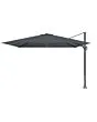 Platinum | Zweefparasol Challenger T¹ Premium 350 x 350 cm | Faded Black