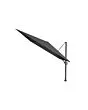 Platinum | Zweefparasol Challenger T¹ Premium 400 x 300 cm | Faded Black