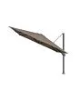 Platinum | Zweefparasol Challenger T¹ Premium 350 x 350 cm | Havanna