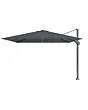 Platinum | Zweefparasol Challenger T¹ Telescoop Premium 350 x 350 cm | Faded Black