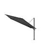 Platinum | Zweefparasol Challenger T¹ Telescoop Premium 350 x 350 cm | Faded Black