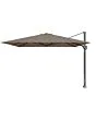 Platinum | Zweefparasol Challenger T¹ Telescoop Premium 350 x 350 cm | Havana
