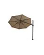 Platinum | Zweefparasol Challenger T² Ø350 cm | Taupe