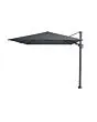Platinum | Zweefparasol Challenger T² 350 x 260 cm | Antraciet