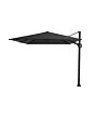 Platinum | Zweefparasol Challenger T² Premium 350 x 260 cm | Jet Black