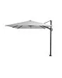 Platinum | Zweefparasol Challenger T² 350 x 260 cm | Lichtgrijs