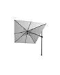 Platinum | Zweefparasol Challenger T² 350 x 260 cm | Lichtgrijs