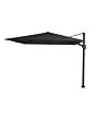Platinum | Zweefparasol Challenger T² Premium 300 x 300 cm | Jet Black