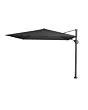Platinum | Zweefparasol Challenger T¹ Premium 300 x 300 cm | Faded Black