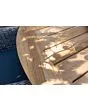 Taste by 4 Seasons | Tafelblad Prado Ø160 cm | Natural Teak