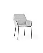 SUNS | Tuinstoel Punta | MRG | CS | Soft Grey Mixed Weave