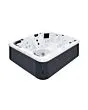 Spa Repose | Sterling White with DARK GREY