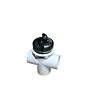 Rising Dragon | Diverter Valve - 2 S x 2" S x 2" S, 'S' Handle, DSG-Black"