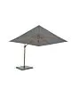 4 Seasons Outdoor | Parasol Siesta Premium 300 x 300 cm | Houtlook-Charcoal