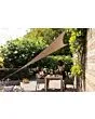 Platinum | Dreamsail Waterproof Schaduwdoek Driehoek 500 x 500 x 500 cm | Cream