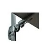 Fonteyn | Zweefparasol Shadow 200 x 300 cm | Antraciet-Faded Grey