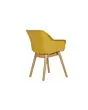 Hartman | Tuinstoel Sophie met Armleuningen Teak | Curry Yellow