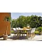 Hartman | Tuinstoel Sophie met Armleuningen Teak | Misty Grey