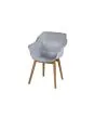 Hartman | Tuinstoel Sophie met Armleuningen Teak | Misty Grey
