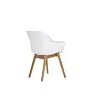 Hartman | Tuinstoel Sophie met Armleuningen Teak | Royal White