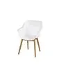 Hartman | Tuinstoel Sophie met Armleuningen Teak | Royal White
