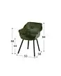 Hartman | Tuinstoel Sophie Element met Armleuningen | Moss Green
