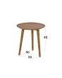 Hartman | Bijzettafel Sophie Studio Ø50 x 45(h) cm | Natural Teak