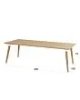 Hartman | Tuintafel Sophie Studio Teak 240 x 100 cm | Royal White