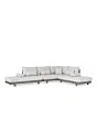 SUNS | Loungeset Pesaro | SB | Soft Grey Mixed Weave