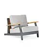SUNS | Loungestoel Siena | MRG | Soft Grey Mixed Weave