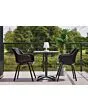 Hartman | Bistrotafel Sophie HPL 68 x 68 cm | Carbon Black