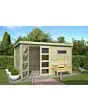 Outdoor Life Products | Tuinhuis Timian 380 x 230 | Geïmpregneerd | Olijfgroen