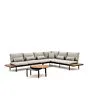 SUNS | Loungeset Tondo 02 | MRG | Soft Grey Mixed Weave