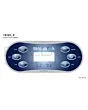 Balboa | Top Side Panel TP600CE - Jets, Aux, Flip, Warm, Light, Cool